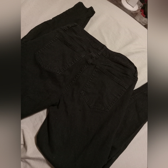 Womens high rise skinny distressed jeans Size 4 - Picture 4 of 6